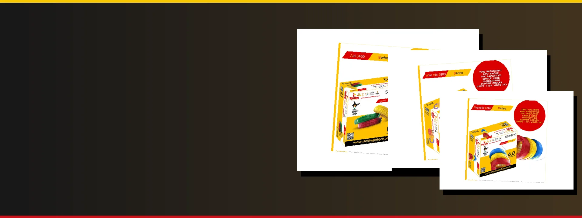 Sterling HRFR FRLS and HFFR wires and cables